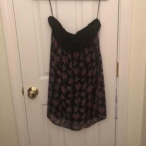 Express strapless dress size medium
